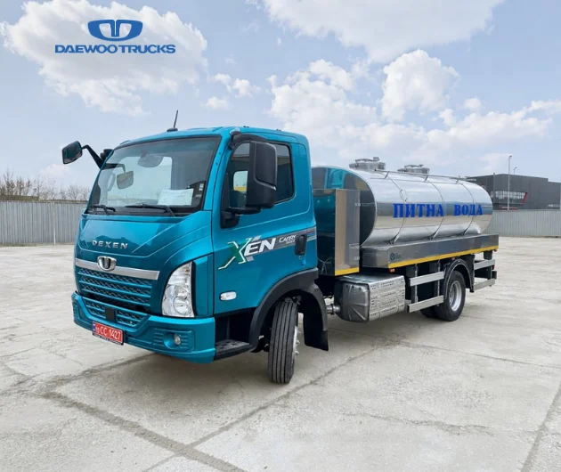 Автоцистерна для питної води Daewoo Dexen